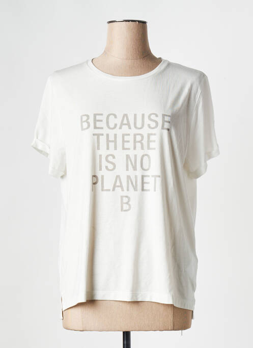 Tricou bej ECOALF femeie