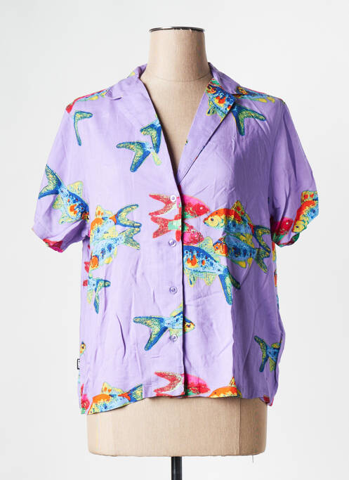 Cămașă violet OBEY femeie