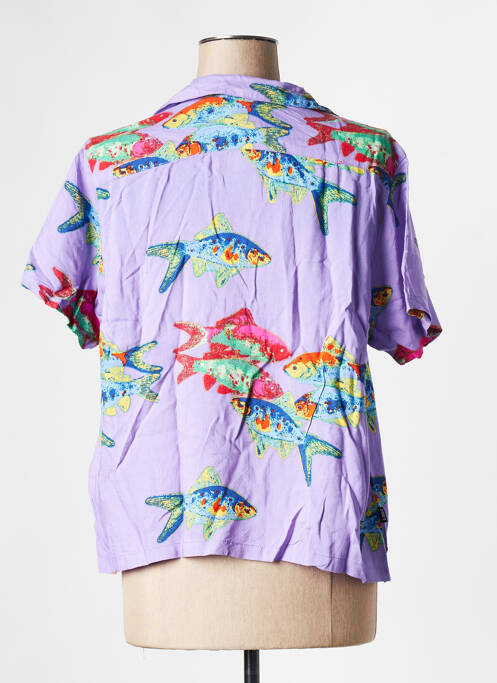 Cămașă violet OBEY femeie