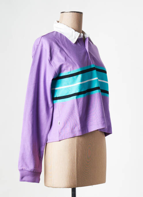 Polo violet OBEY femeie