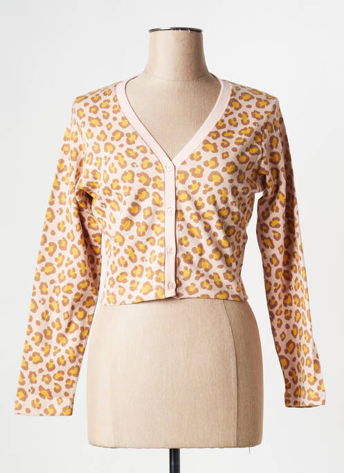 Vestă cu mâneci lungi roz OBEY femeie