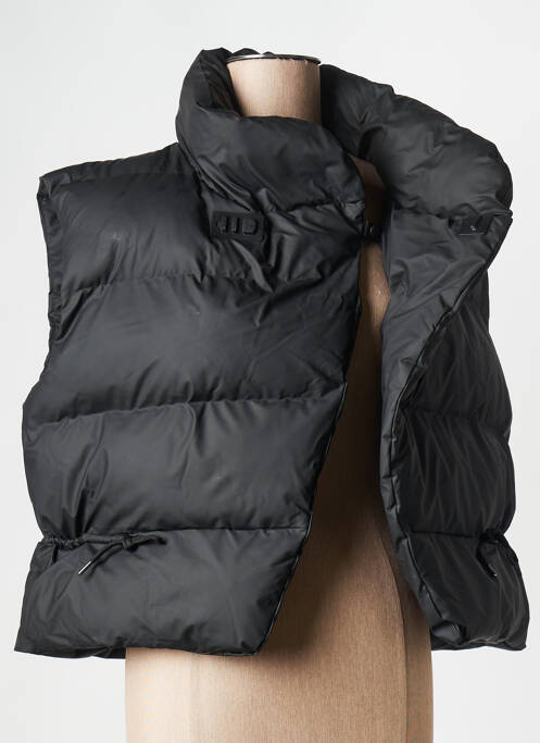 Geacă matlasată negru RAINS femeie