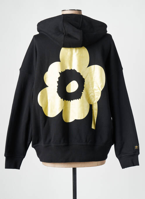 Hanorac negru ADIDAS femeie