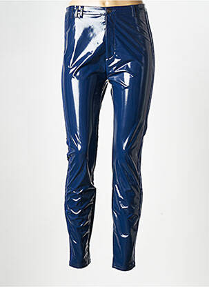 Pantalon slim albastru ADIDAS femeie