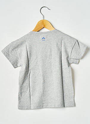 Tricou guler rotund gri ARSENE ET LES PIPELETTES băiat