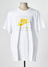 Tricou guler rotund alb NIKE homme