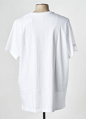 Tricou guler rotund alb NIKE bărbat