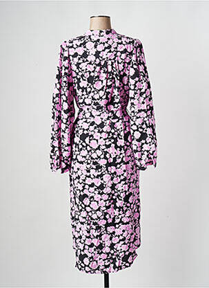 Rochie midi roz MSCH COPENHAGEN femeie