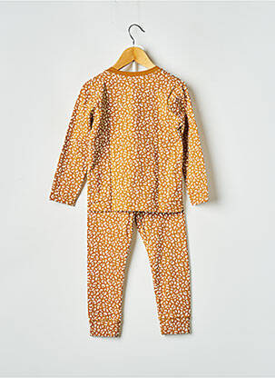 Pijama guler rotund galben LIEWOOD copil