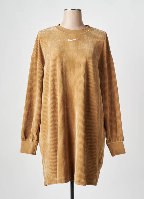 Rochie scurtă bej NIKE femeie