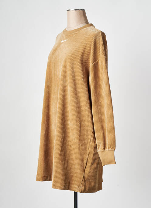 Rochie scurtă bej NIKE femeie