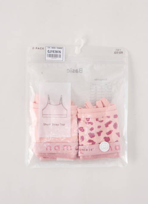 Lingerie roz NAME IT fată