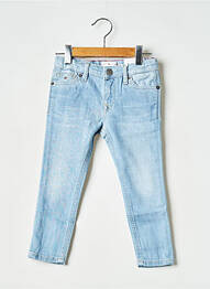 Blugi cu croială slim albastru TOMMY HILFIGER fille