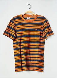 Tricou guler rotund maro LEVI'S bărbat