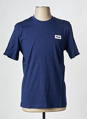 Tricou guler rotund albastru FILA bărbat