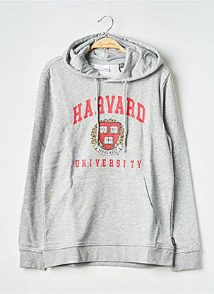 Hanorac cu glugă gri ONLY & SONS bărbat