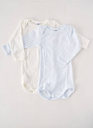Body de lenjerie alb PETIT BATEAU copil