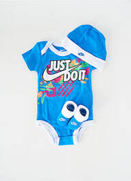 Body de lenjerie guler rotund albastru NIKE garcon