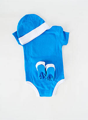 Body de lenjerie guler rotund albastru NIKE băiat