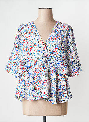 Top albastru THE KORNER femeie