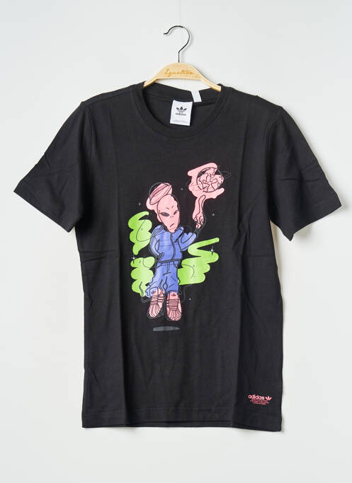 Tricou negru ADIDAS bărbat