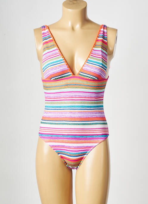 Costum de baie dintr-o singură piesă roz BANANA MOON femme