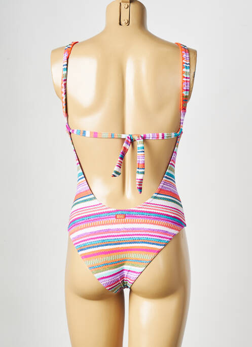 Costum de baie dintr-o singură piesă roz BANANA MOON femme