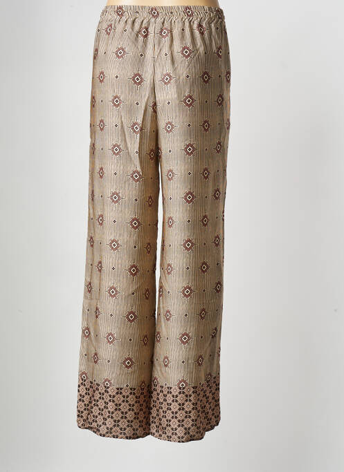 Pantalon drept bej LA FEE MARABOUTEE femeie