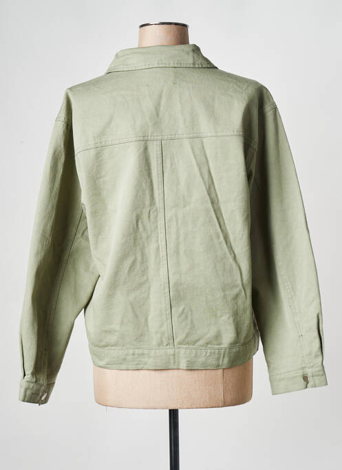 Jachetă de blugi verde GRACE & MILA femeie