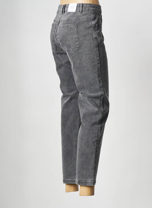 Blugi cu croială dreaptă gri VILA femeie