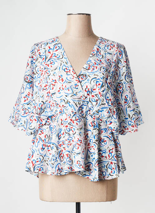 Top albastru THE KORNER femeie