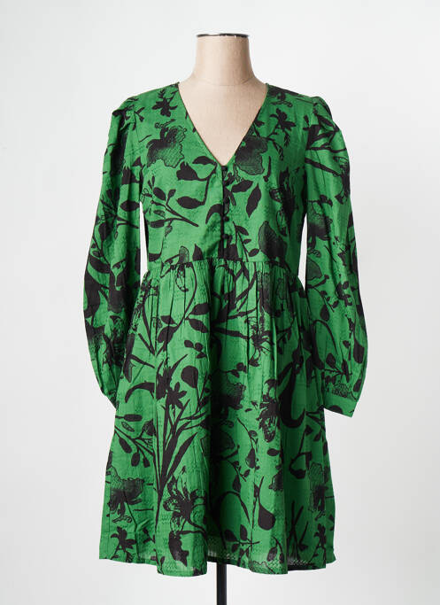 Rochie scurtă verde OBJECT femeie