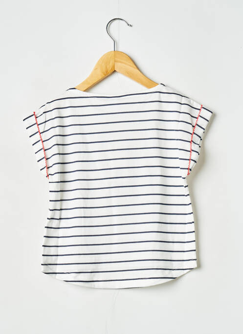 Tricou alb PETIT BATEAU fată