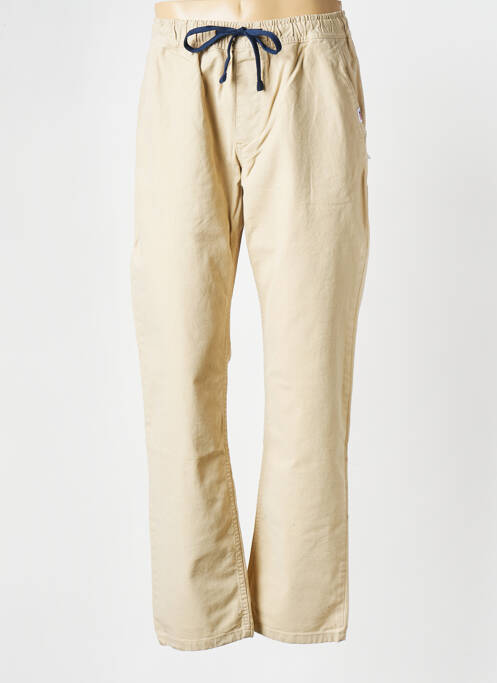Pantalon drept bej TOMMY HILFIGER bărbat