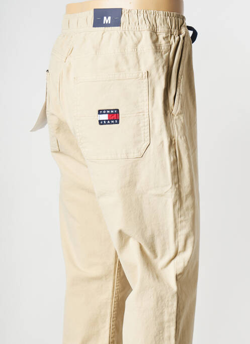 Pantalon drept bej TOMMY HILFIGER bărbat