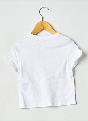 Tricou guler rotund alb FILA copil