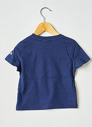 Tricou guler rotund albastru FILA copil