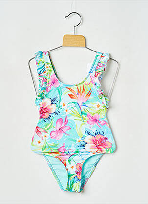 Costum de baie dintr-o singură piesă albastru BANANA MOON fată