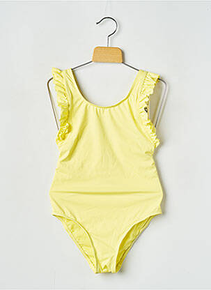 Costum de baie dintr-o singură piesă galben BANANA MOON fată