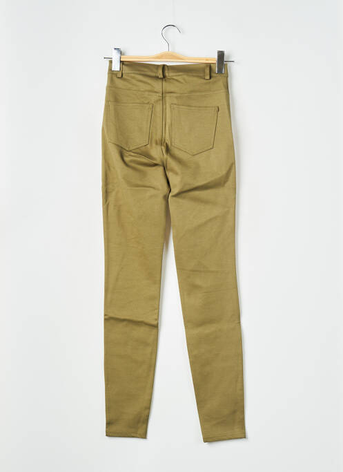 Pantalon slim verde NOISY MAY femme