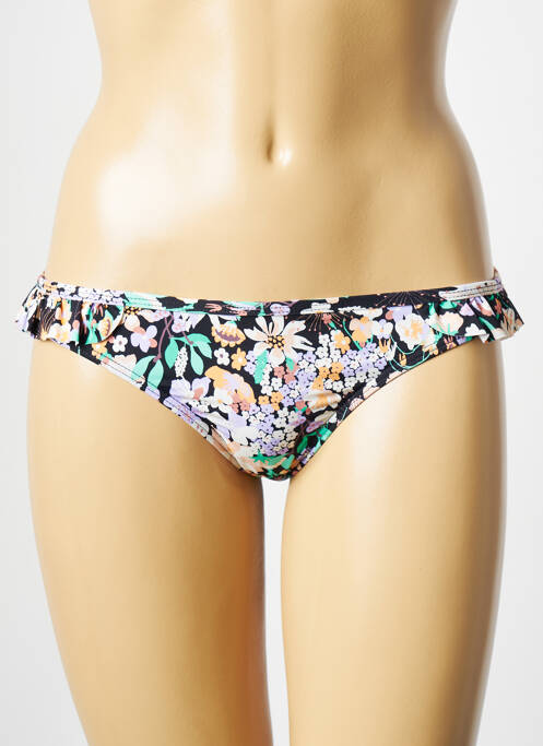 Chiloți de baie negru PIECES femeie