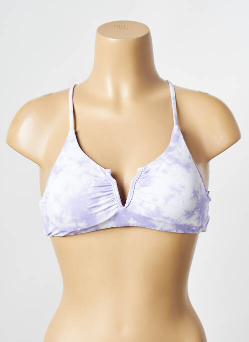 Sutien de costum de baie alb PIECES femeie