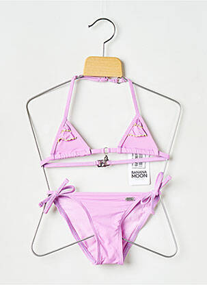 Costum de baie din două piese violet BANANA MOON fată