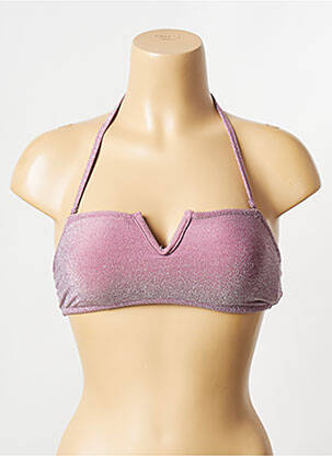 Sutien de costum de baie roșu PIECES femeie