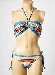 Costum de baie din două piese albastru WILD femeie