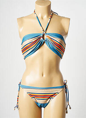 Costum de baie din două piese albastru WILD femeie