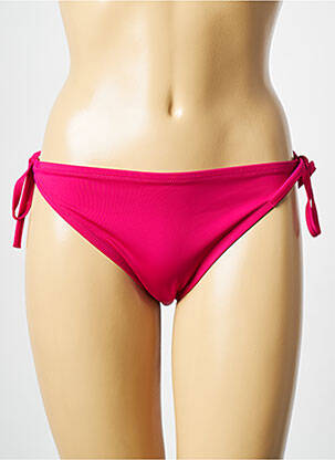 Chiloți de baie roz CALVIN KLEIN femeie