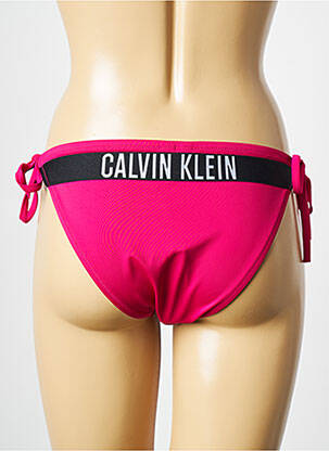 Chiloți de baie roz CALVIN KLEIN femeie