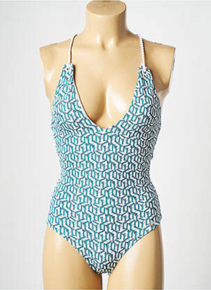 Costum de baie dintr-o singură piesă verde TOMMY HILFIGER femeie