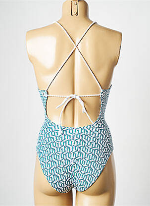Costum de baie dintr-o singură piesă verde TOMMY HILFIGER femeie